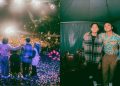 Tampil di Acara HUT Kabupaten Bandung Barat, Rizky Febian Boyong Keluarga Naik ke Atas Panggung